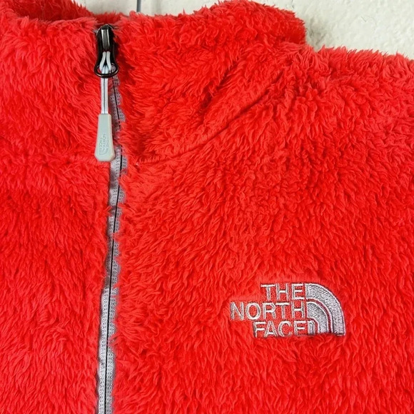 The North Face Fleece Jacket Sweater in Bright Orange size M - Picture 5 of 12